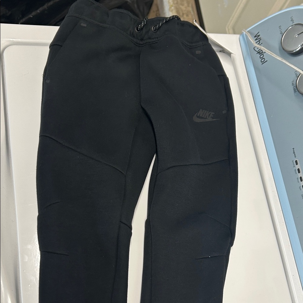 Nike Tech Kids Charcoal Joggers
